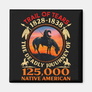Trail Of Tears 1828-1838 Native American History I Magnet