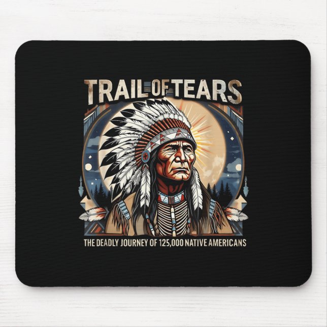 Trail Of Tears Memorial Native American  Mouse Mat (Front)