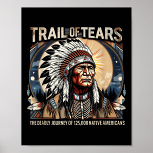 Trail Of Tears Memorial Native American  Poster