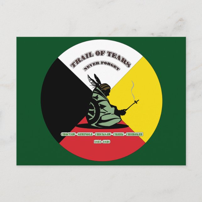 Trail of Tears Postcard (Front)