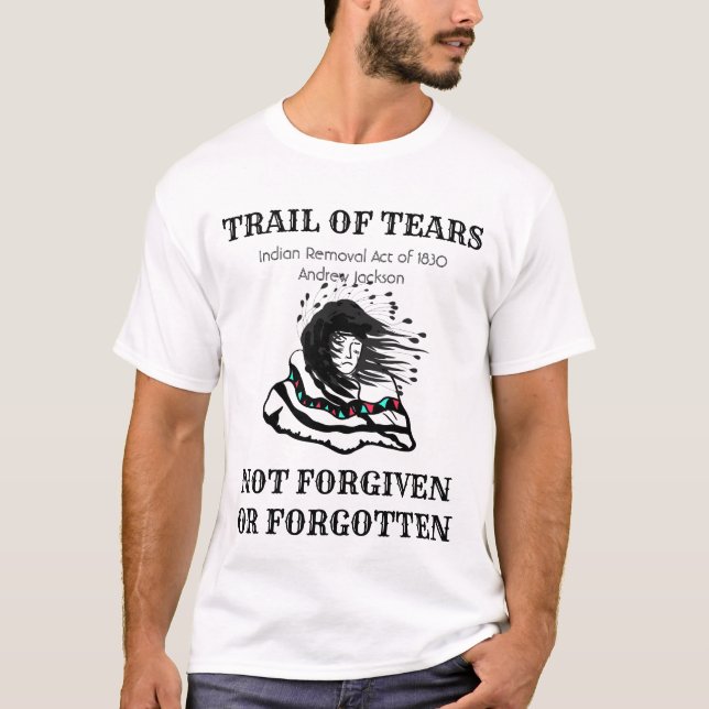 Trail of Tears t-shirt mens (Front)