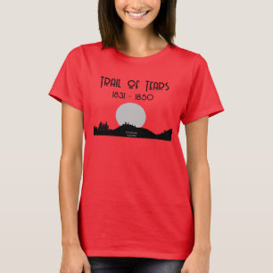 Trail of Tears Women's Native American T-shirt