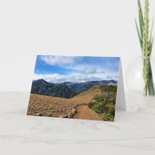 Trail on Mount Howard, OR Card