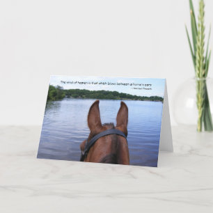Trail Ride Notecard