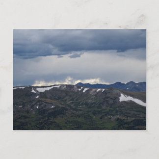 Trail Ridge Road in Rock Mountain Park Postcard