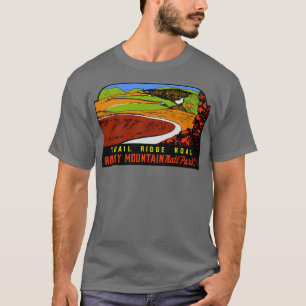 Trail Ridge Road RMNP Vintage Travel T-Shirt