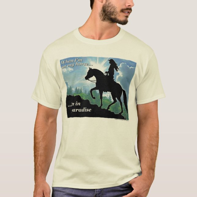 Trail Riding Paradise T-Shirt (Front)