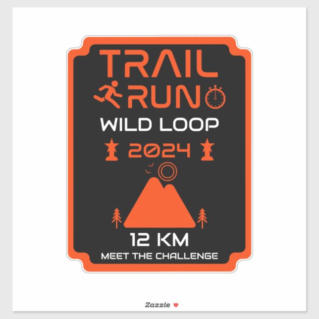 Trail Run Competition Award (Sheet)
