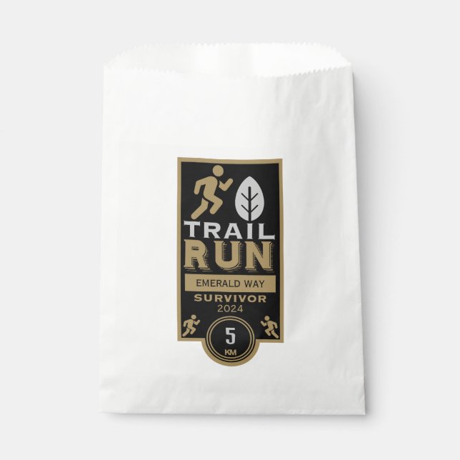 Trail Runner Race Competition Favour Bags (Front)