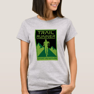 Trail Runner Sport In Nature T-Shirt