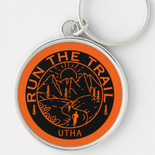 Trail Running America Key Ring