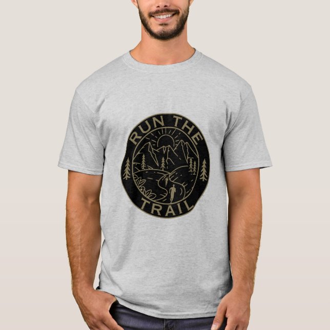 Trail Running America T-Shirt (Front)