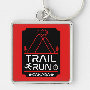 Trail Running Canada Key Ring