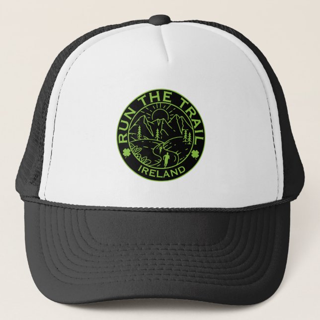 Trail Running Ireland Trucker Hat (Front)