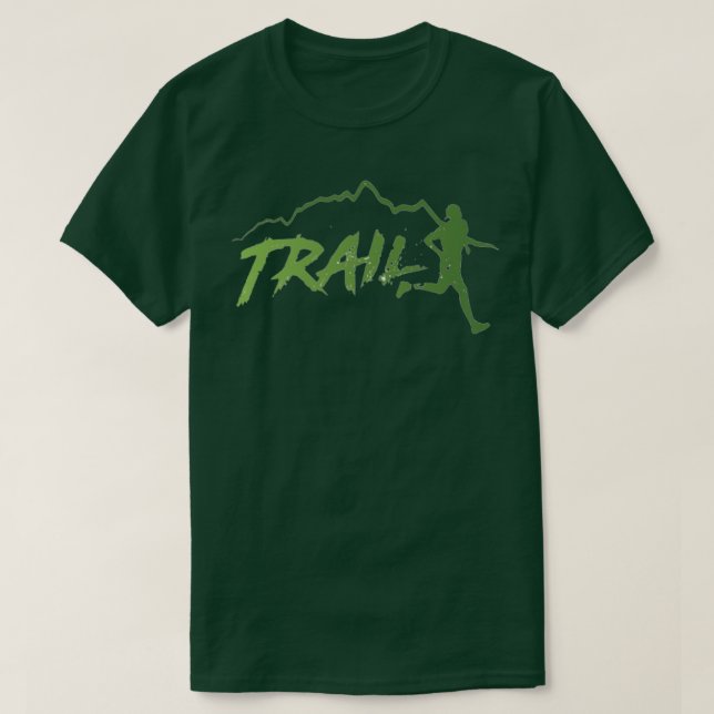 trail running  T-Shirt (Design Front)