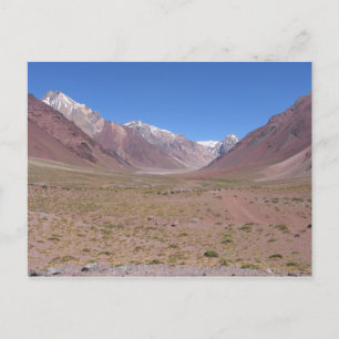 Trail to Aconcagua Mountain, Argentina Postcard
