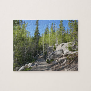 Trail to Alberta Falls Jigsaw Puzzle
