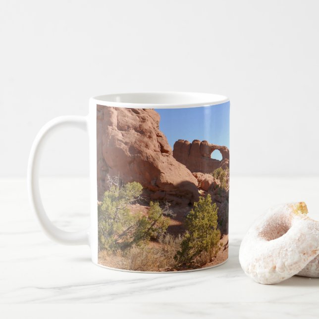 Trail to Skyline Arch Coffee Mug (With Donut)