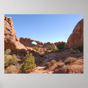 Trail to Skyline Arch Poster