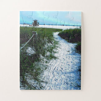 Trail to Stunning Siesta Keys Beach Jigsaw Puzzle