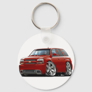 Trailblazer Red Truck Key Ring