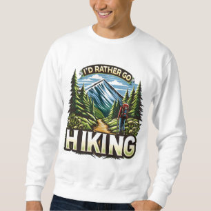 Trailblazer’s Delight - Mountain Hiking Adventure Sweatshirt