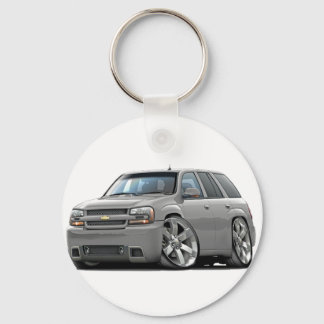 Trailblazer Silver Truck Key Ring