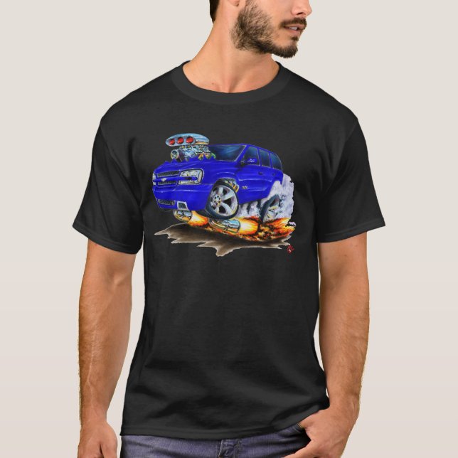 Trailblazer SS Blue Truck T-Shirt (Front)