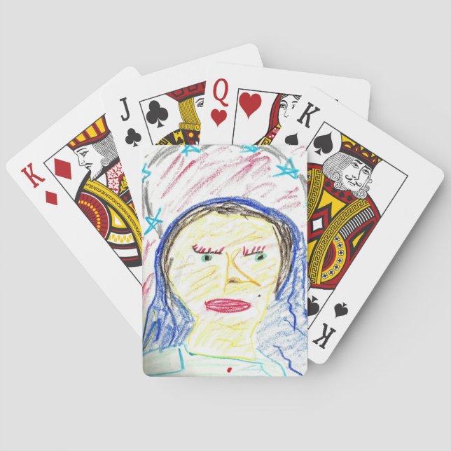 Trailer Park Angel Playing Cards (Back)