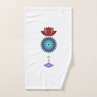 Trailer spiritual with lotus blossom bath towel set