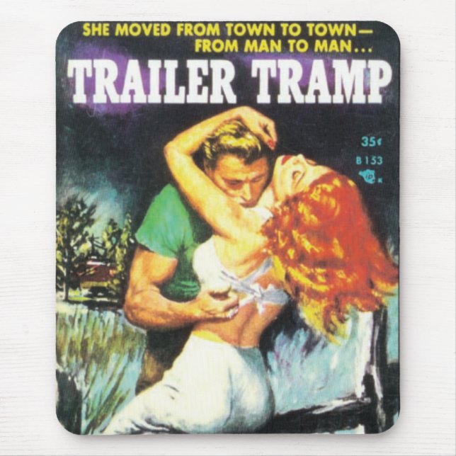 Trailer Tramp Mouse Mat (Front)