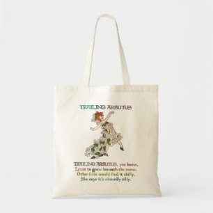 TRAILING ARBUTUS TOTE BAG