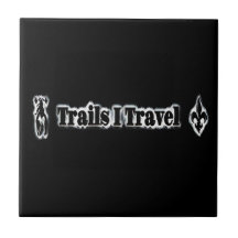 Trails I Travel Ceramic Tile