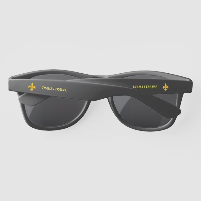 TRAILS I TRAVEL SUNGLASSES (Back)