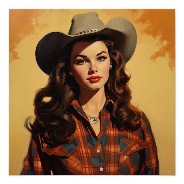 Trails of Love and Elegance: Wild West Whispers Poster (Front)