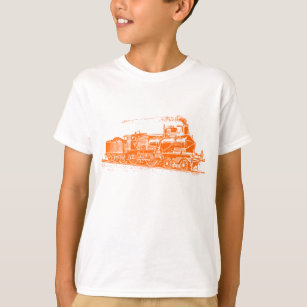 Train 03 - Orange T-Shirt