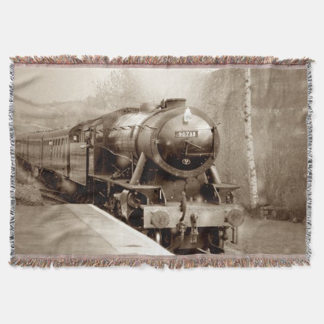 Train 21 Throw Blanket (Front)