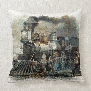 Train 31-32 Image Options Pillow
