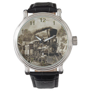 Train 32 Watch & Numeral Options