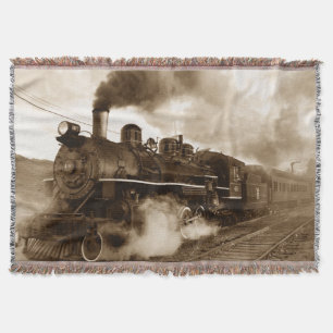 Train 4 Throw Blanket