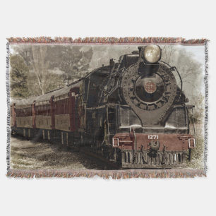 Train 6 Throw Blanket