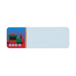 Train Address Label