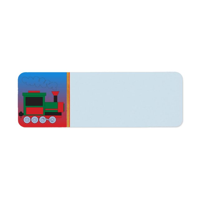 Train Address Label (Front)