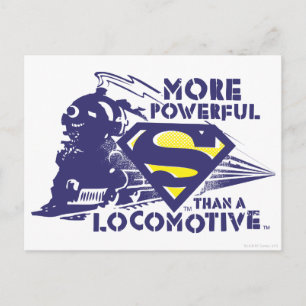 Train and Logo Postcard