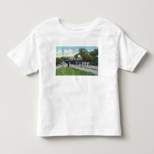 Train Arrival at Boyes Hot Springs Toddler T-Shirt