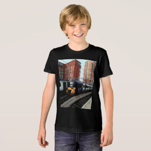 Train at the station Tri-Blend shirt