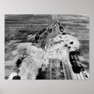 Train Attack Poster