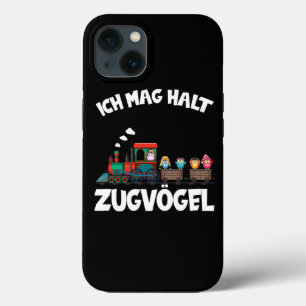 Train Birds Cartoon Comic Im Like Hold Train Bir iPhone 13 Case