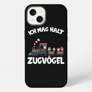 Train Birds Cartoon Comic Im Like Hold Train Bir iPhone 13 Case