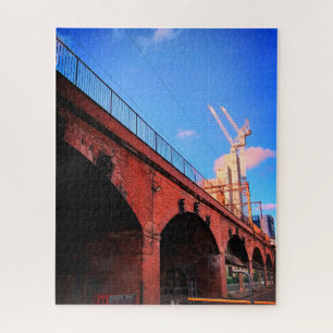 Train bridge jigsaw puzzle